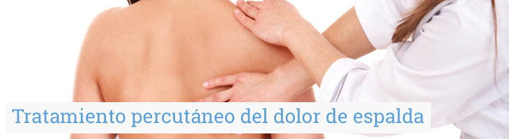 Tratamiento percutáneo del dolor de espalda | Clinimur